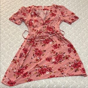 Floral Pink Dress